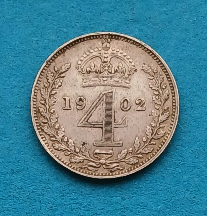 1902 Maundy Fourpence  (#469)