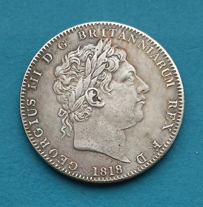 1818 Crown Milled Edge George III (#474)