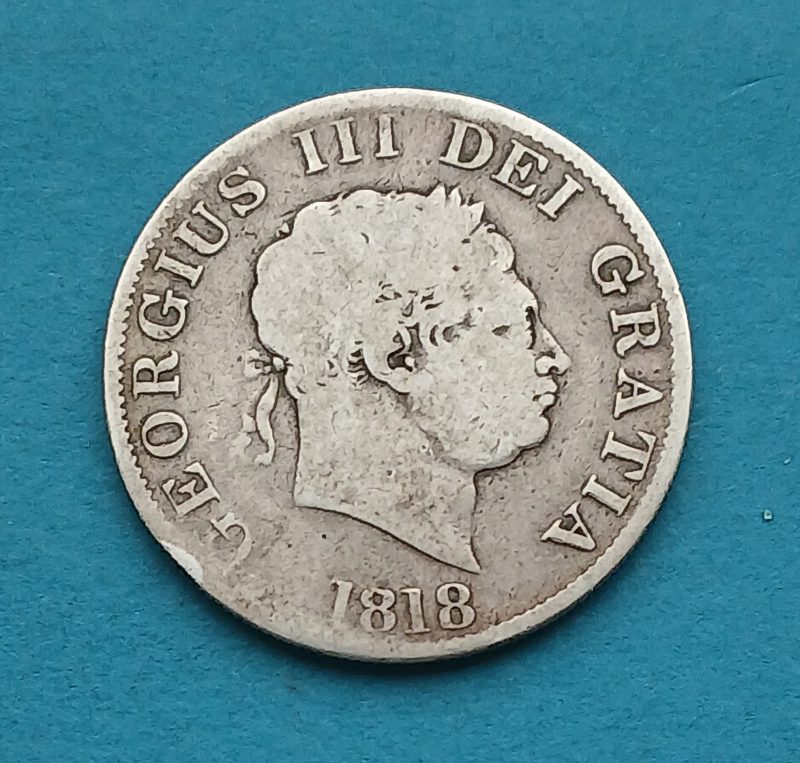 1818 Halfcrown George III (#475)