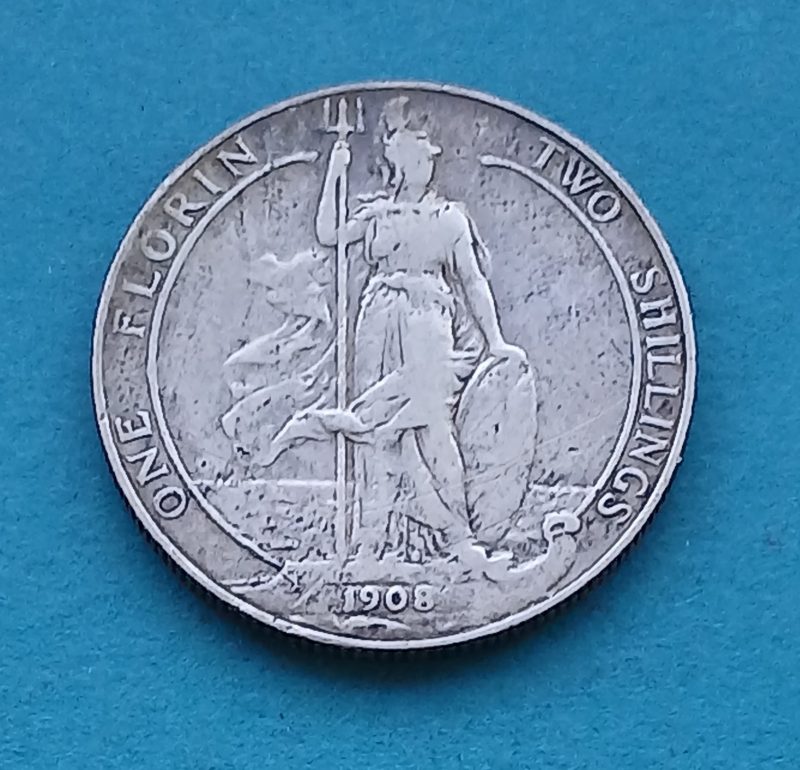 1908 Florin Edward VII (#481)