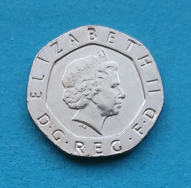 2008 “Mule” 20p Elizabeth II (#484)