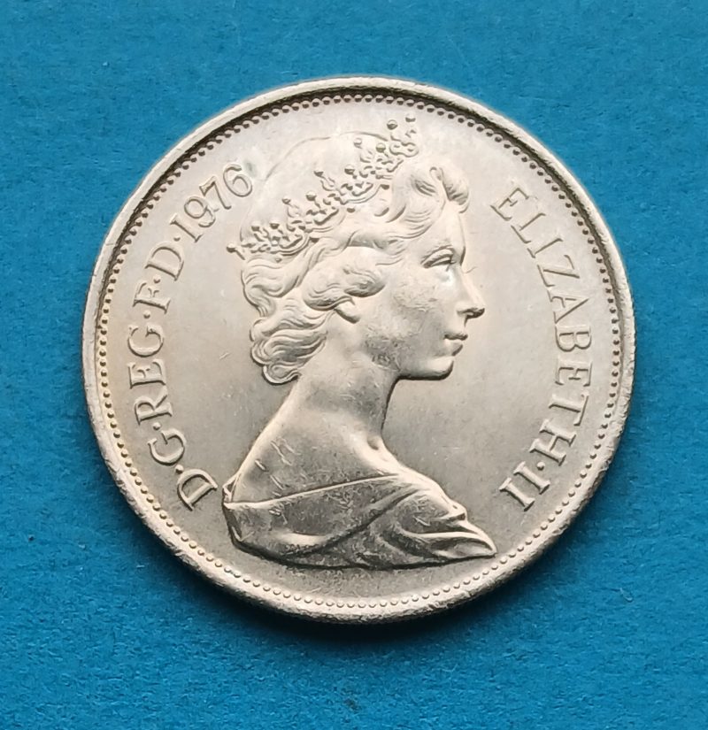 1976 QEII 10p (#523)