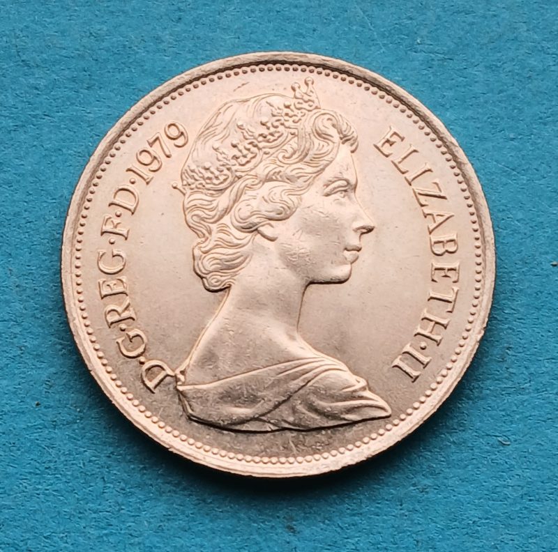 1979 QEII 10p (#525)