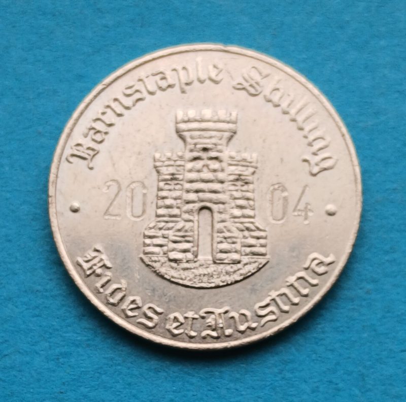 2004 Barnstaple Shilling Alms House Reissue/Token (#531)