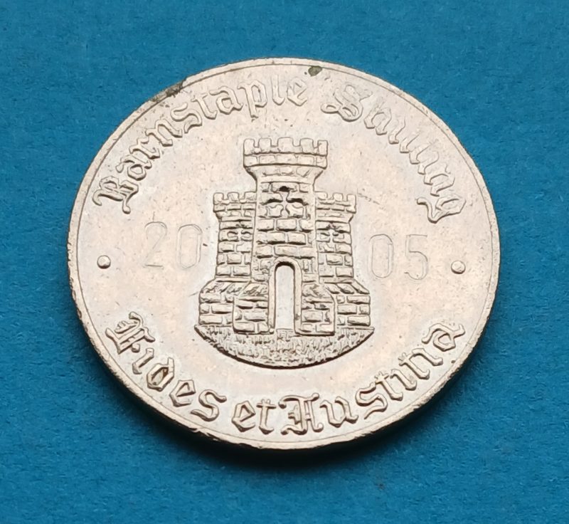 2005 Barnstaple Shilling Alms House Reissue/Token (#532)