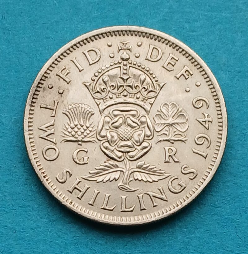 1949 Florin  George VI (#538)