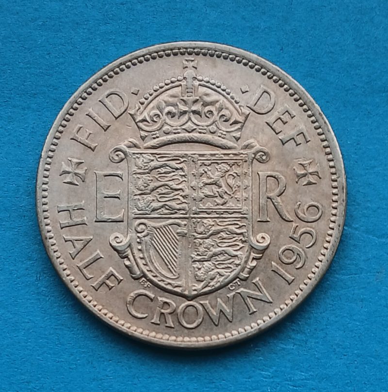 1956 Halfcrown Elizabeth II (#545)