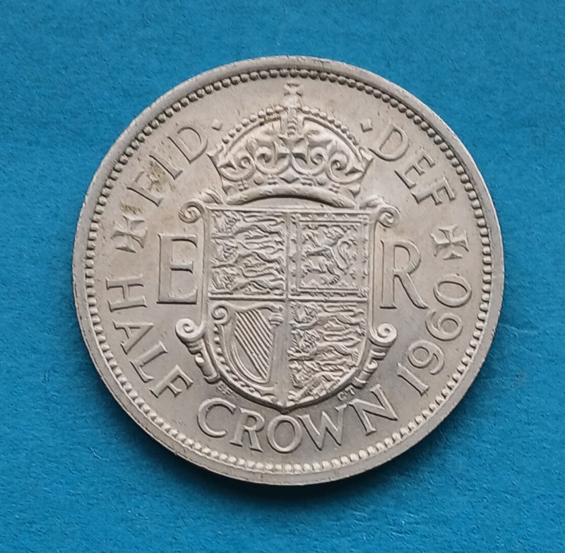 1960 Halfcrown Elizabeth II (#548)