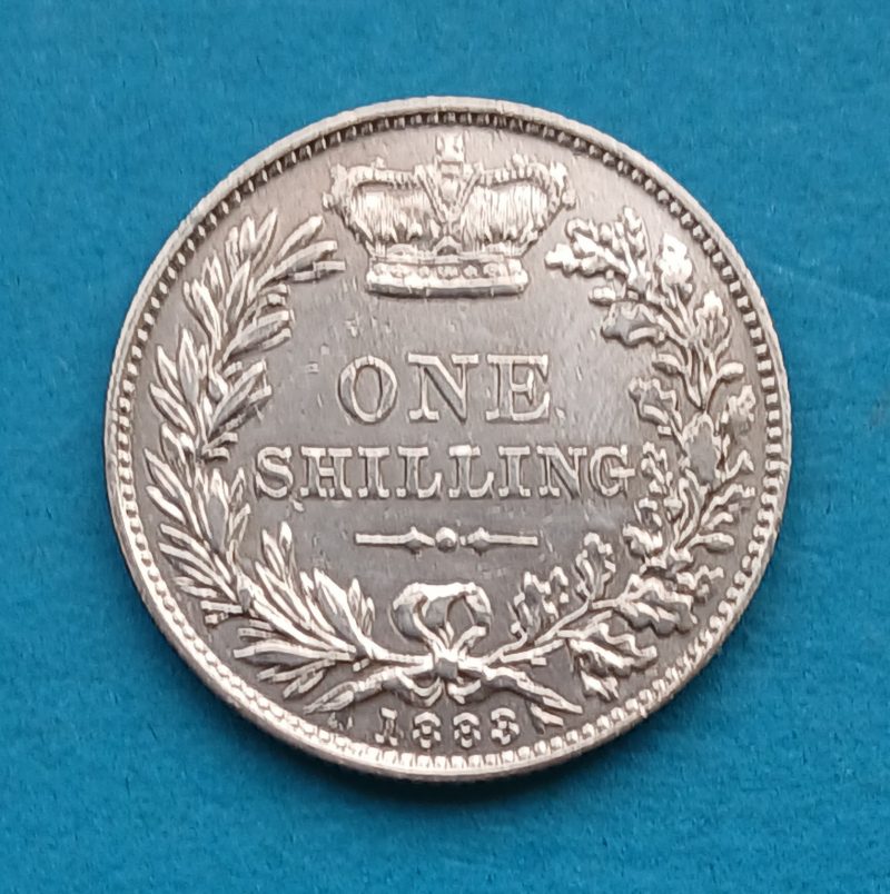 1883 Shilling Victoria (#556)