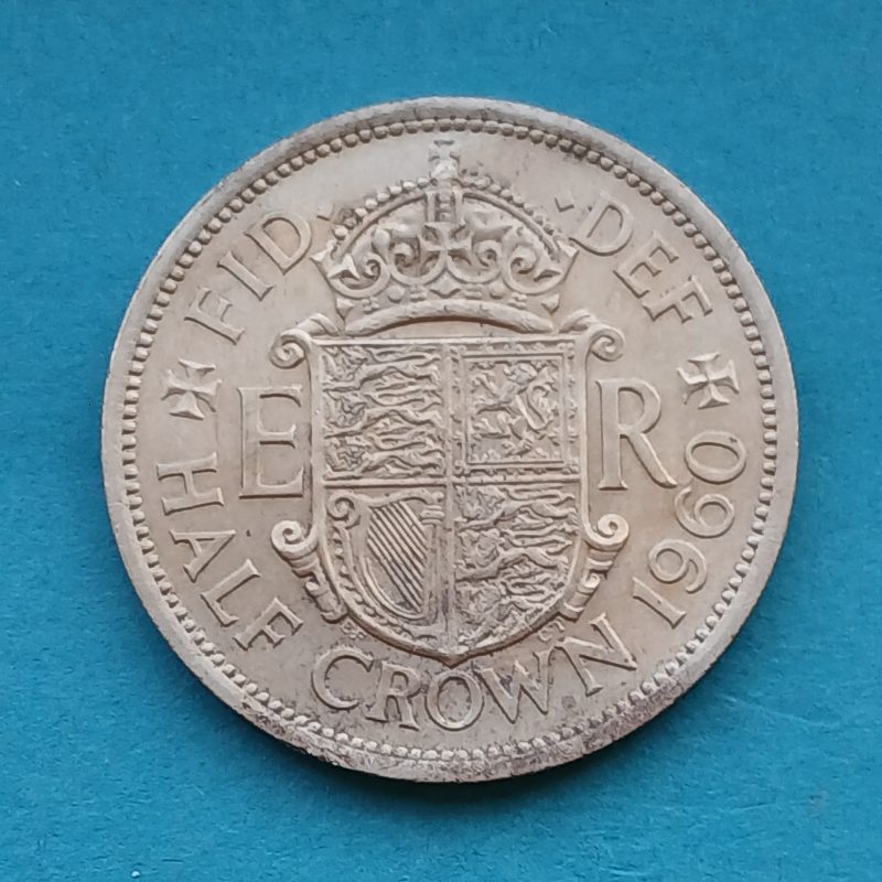 1961 Half Crown Elizabeth II (#585)