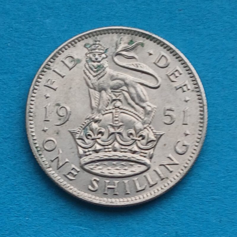 1946 George VI English Shilling (#587)