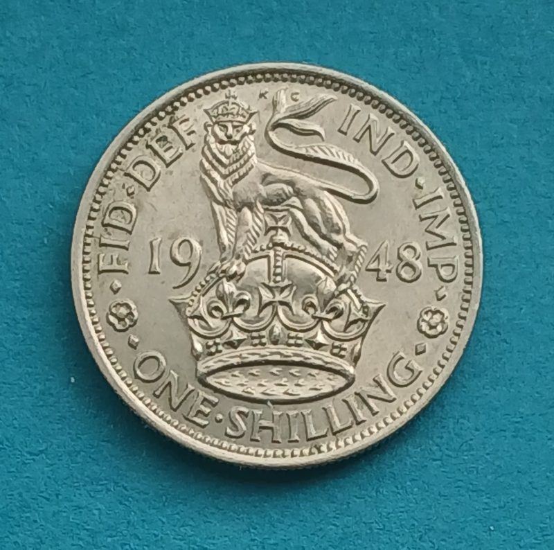 1948 George VI English Shilling (#589)