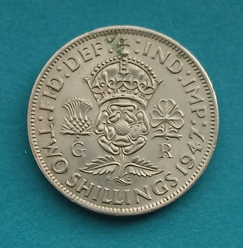 1947 George VI  Florin (#590)