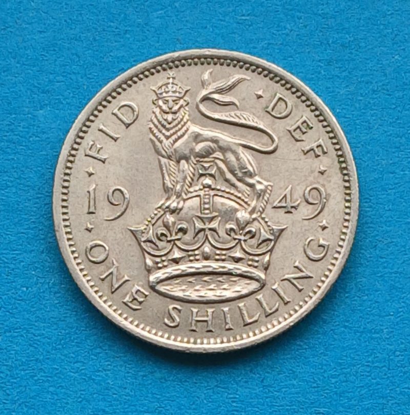 1949 George VI English Shilling (#598)