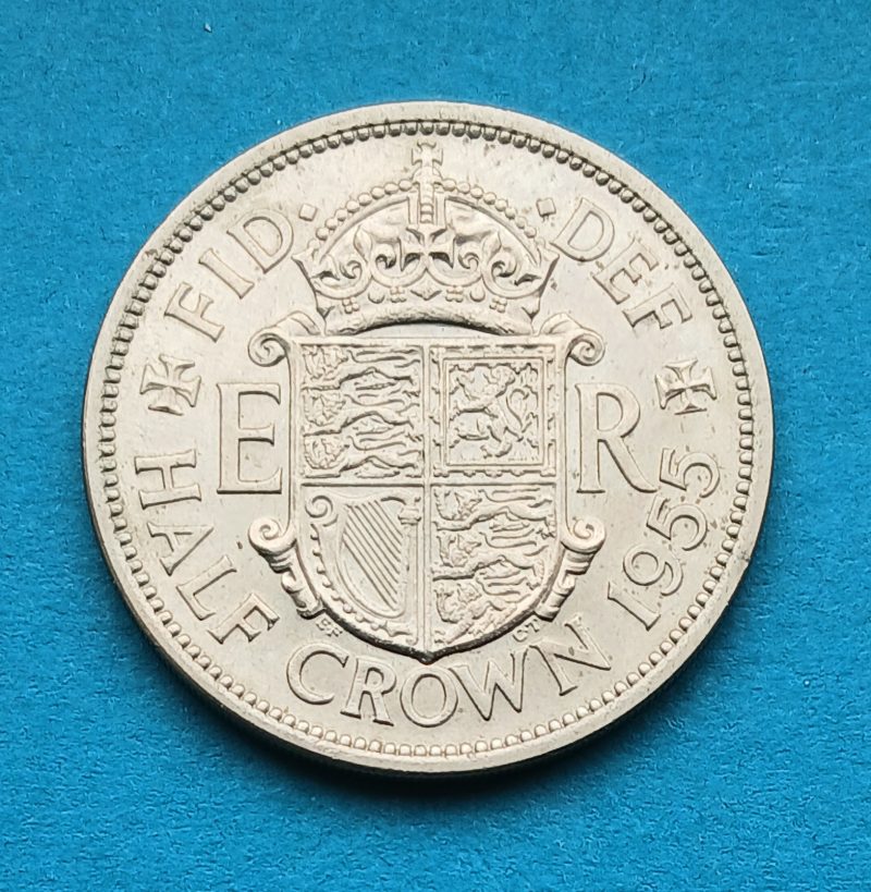 1955 Halfcrown Elizabeth II (#602)
