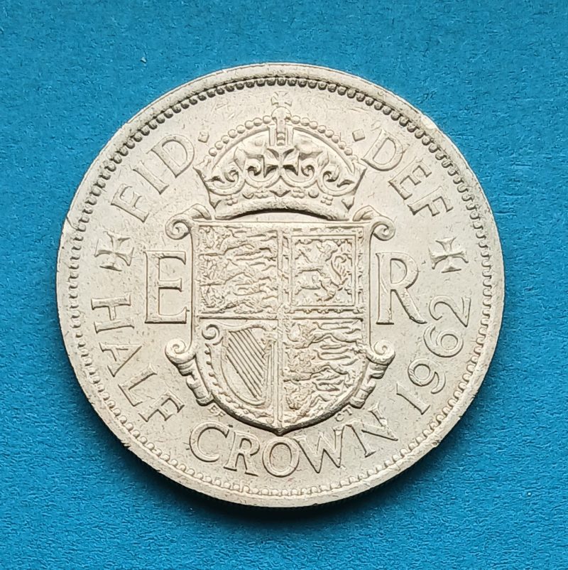 1962 Halfcrown Elizabeth II Lustrous (#603)