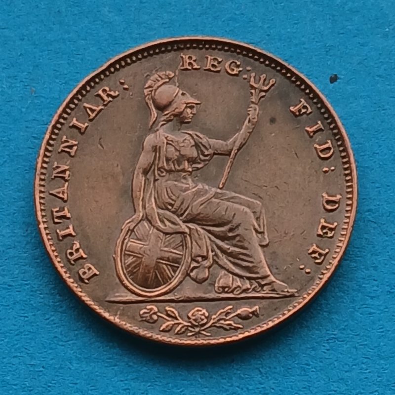 1857 Farthing Victoria (#642)