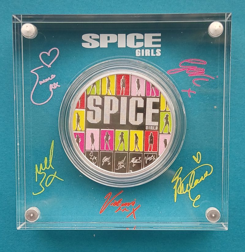 2026 £2 Coin  Spice girls silver proof coloured numbered collectable (#644)